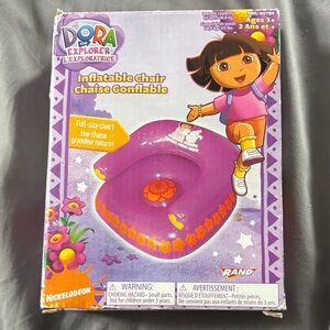 Nickelodeon Dora Explorer Purple Inflatable Chair